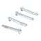Vestil Sleeve Anchor, 1/2" Dia., 4" L, Steel Zinc Plated, 4 PK AS-124-4PK - alternate 1